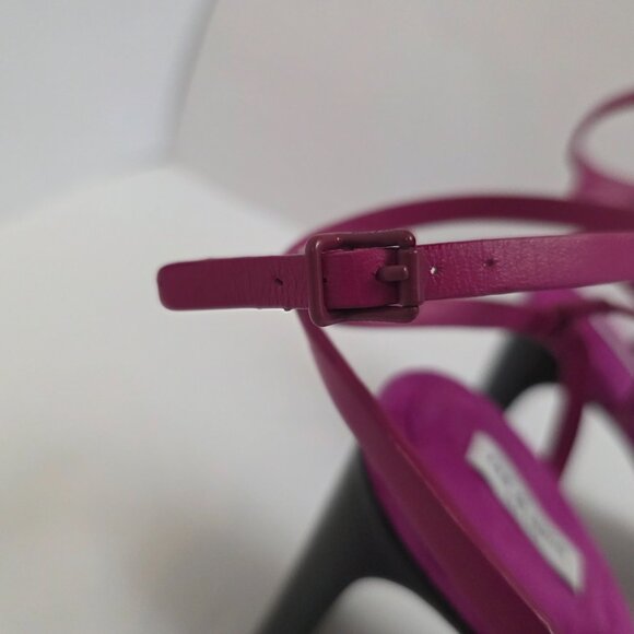 Rag & Bone Vossen Strappy High Heel Sandals in Fuchsia - Picture 10 of 16